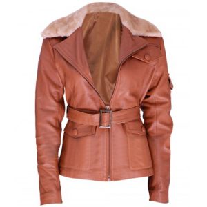 Night at the Museum 2 Amy Adams Aviator Leather Jacket