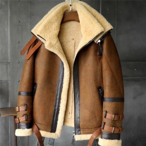 B3 Shearling Jacket Mens