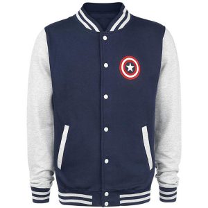 Captain America Letterman Jacket