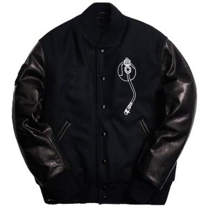 Def Jam Black Varsity Jacket
