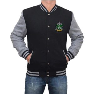 Harry Potter Slytherin Varsity Letterman Jacket