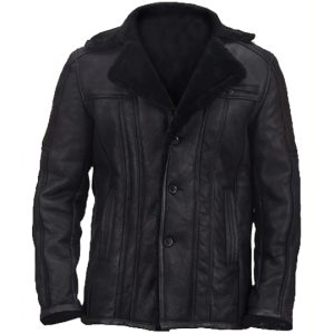 Mens Aviator B16 Shearling Bomber Jacket