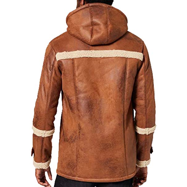 Mens-Brown-Leather-Look-Hooded-Shearling-Sheepskin-Coat-Back.jpg
