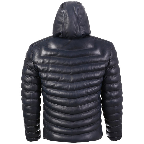 Mens-Bubble-Puffer-Leather-Jacket-with-Hoody-Dark-Navy-Blue-4.jpg