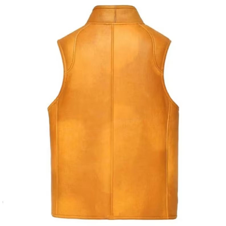 Mens-Yellow-B3-RAF-Aviator-Flying-Bomber-Shearling-Vest-2.jpg