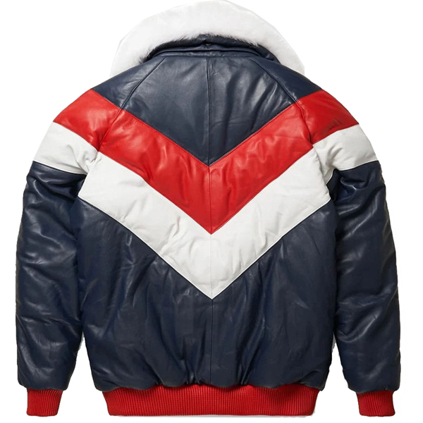 Mens_Red_and_White_V-Bomber_Leather_Jacket_Back.jpg