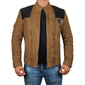 OXVOLT A Star Wars Story Han Solo Suede Jacket