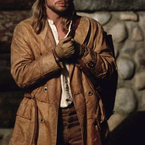 Brad Pitt Legends Of The Fall Leather Trench Coat