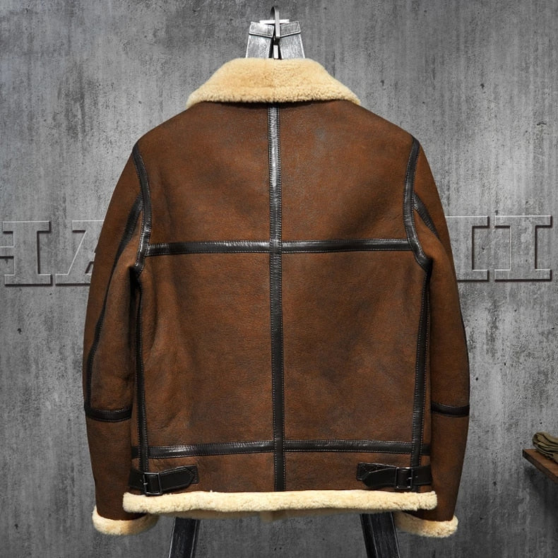 mens-dark-brown-b3-shearling-leather-jacket-back.jpg