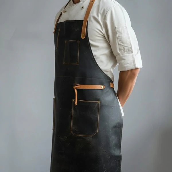BBQSaviorCookingLeatherApron