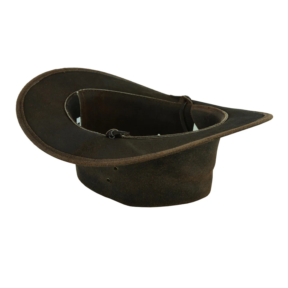 Crazy-Horse-Leather-Brown-Cowboy-Hat-Inner
