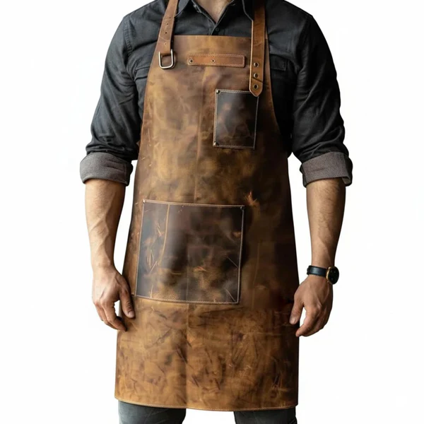 EspressoShieldBaristaLeatherApron