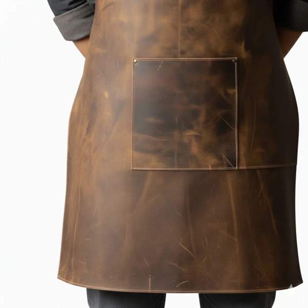EspressoShieldLeatherApron