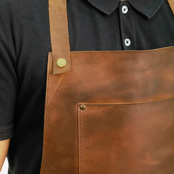 LeatherBarbermasterapronformen