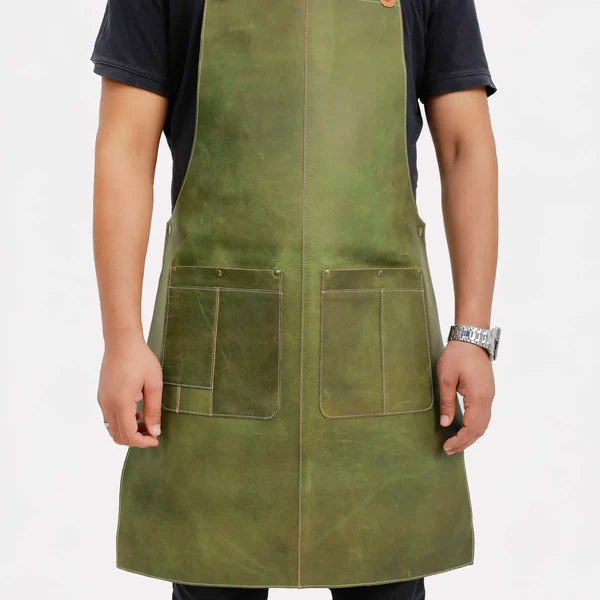 MenArtisanGardenApronWithStraps
