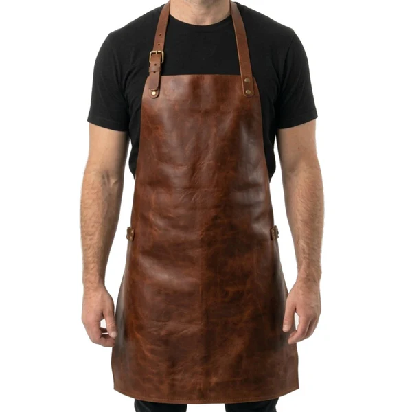 Plain_leather_bbq_apron