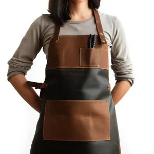 Oxvolt Women Leather Apron