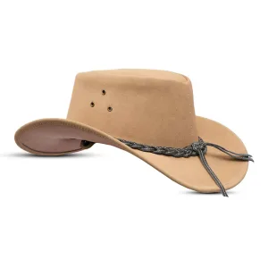 Suede Bush Leather Hat