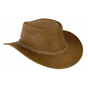 Suede Leather Cowboy Hat